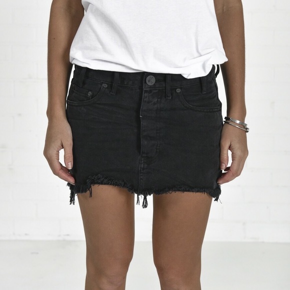 One Teaspoon Junkyard Black Skirt 29 - Picture 4 of 7